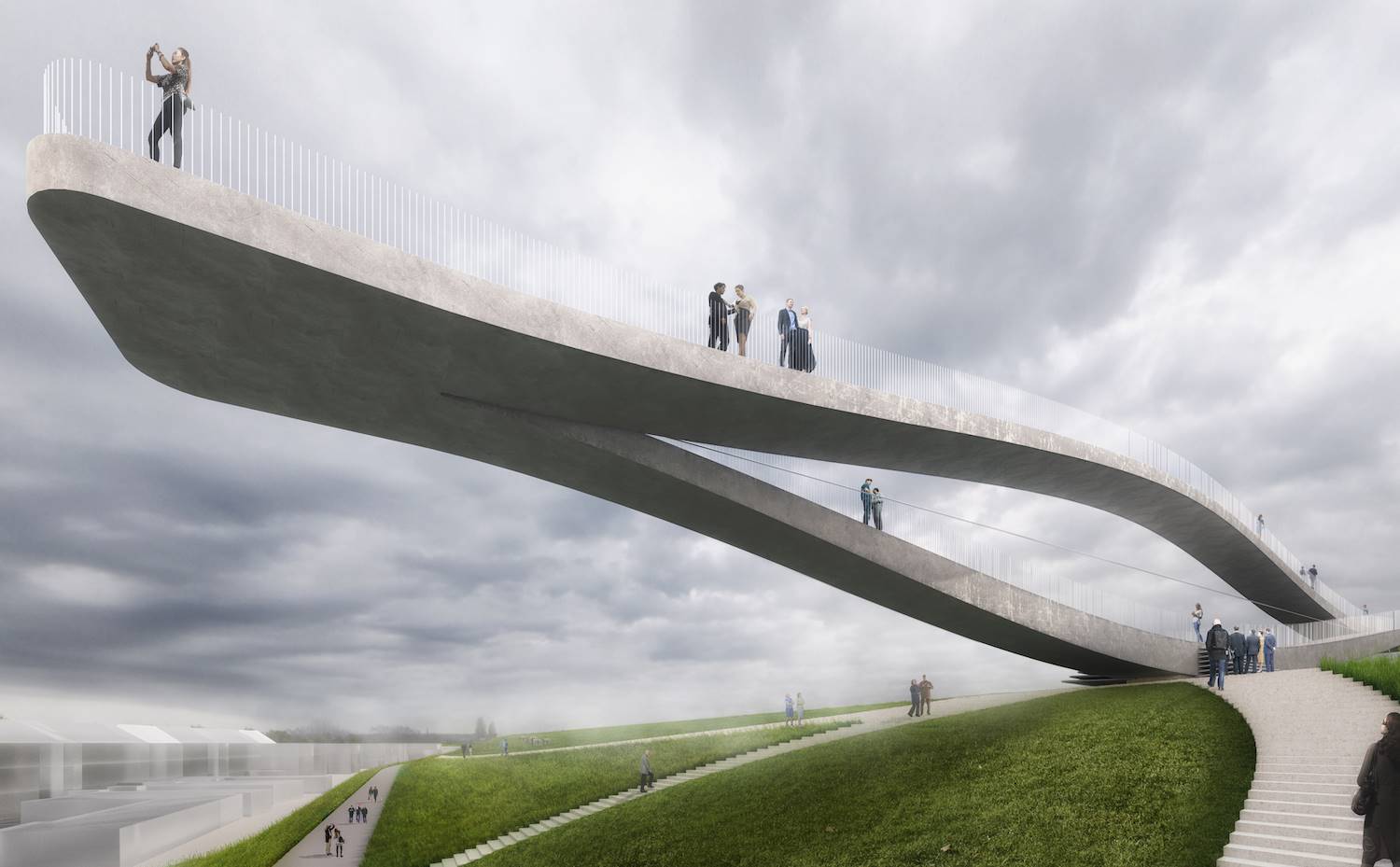 Proyecto de un mirador en Den Helder
